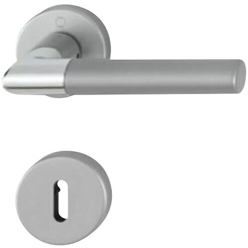 HOPPE Garnitura za sobna vrata (Aluminij, L oblika, Debelina vrat: 37 mm - 42 mm) Cene