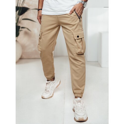 DStreet Spodnie męskie cargo khaki Slike