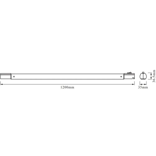Osram Podelementna LED-svetilka Ledvance TubeKIT (19 W, dolžina: 120 cm, toplo bela svetloba) Slike
