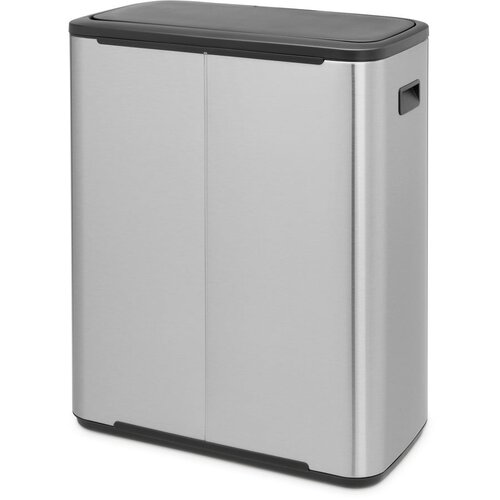 Brabantia Ko&amp;scaron; za dotik Bo 2 x 30 L. - Matt Steel Fingerprint Proof Slike