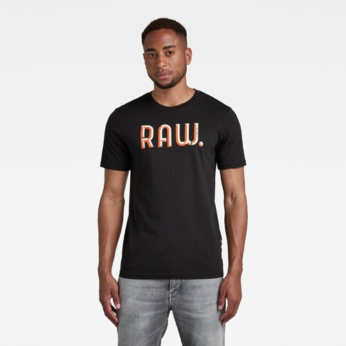 G-star T-shirt - G-star RAW Compact jersey in black Slike