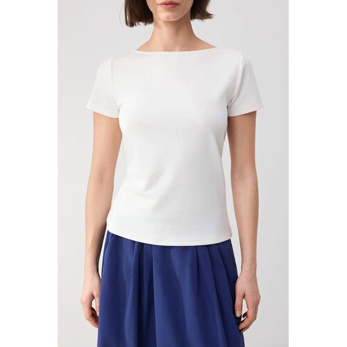 TRENDYOLMILLA Ženska majica TWOSS26TS00070, Bela Cene