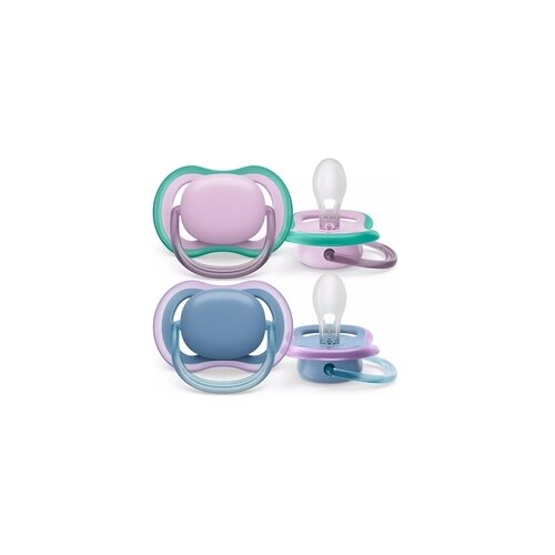 Philips Avent varalica ultra air 6-18m - blue/pink (2kom) Cene