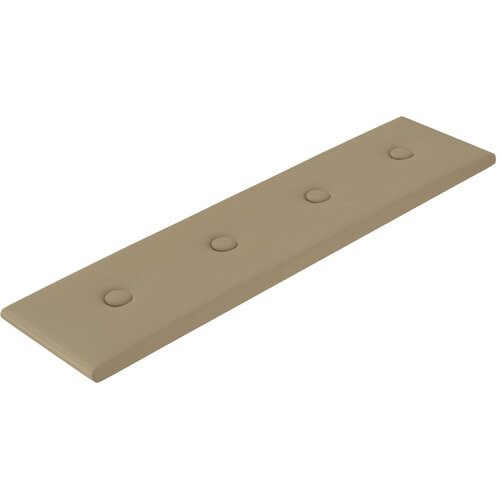  Zidna uzglavlja 12 pcs Boja cappuccina 60 x 15 cm Lažna koža Slike