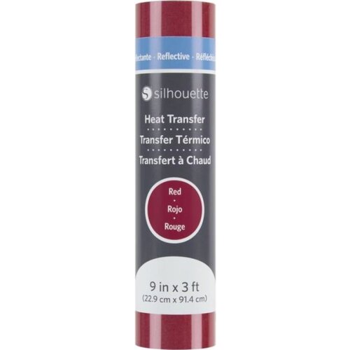 Silhouette Reflective Heat Transfer - 22,9 cm x 0,9 m - Red Cijene