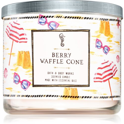Bath & Body Works Berry Waffle Cone mirisna svijeća 411 g Cijene