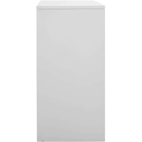 VidaXL ormarić s ključem svjetlosivi 90 x 45 x 92,5 cm čelični Slike