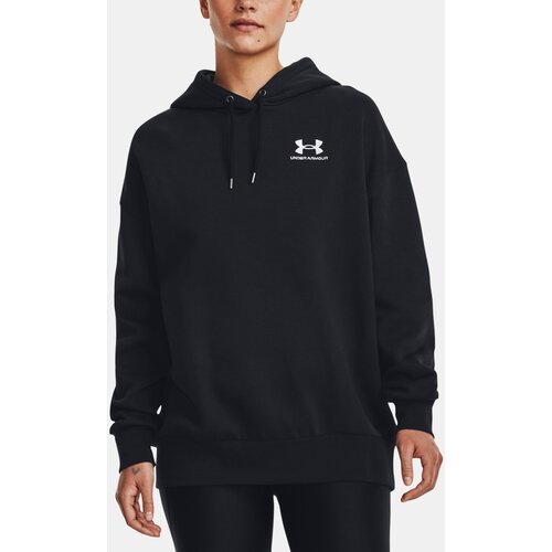 Under Armour Essential Flc OS Hoodie-BLK - Women Cene