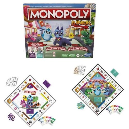 DRUŠTVENA IGRA MONOPOLY JUNIOR F8562 26774 Cijene