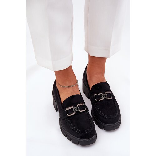 VINCEZA Eco Suede Women's Shoes With Decoration Cene