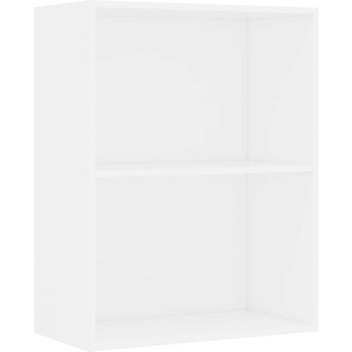 VidaXL Polica za knjige bijela 60x30x76,5 cm izrađeno drvo Slike