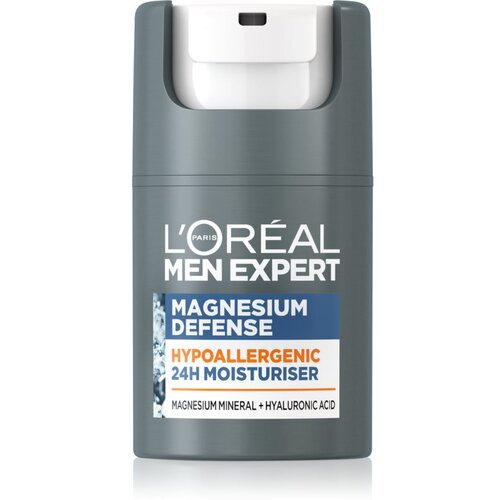 L&amp;acute;Or&amp;eacute;al Paris men expert magnesium defence 24H dnevna krema za obraz za vse tipe kože 50 ml za mo&amp;scaron;ke Slike