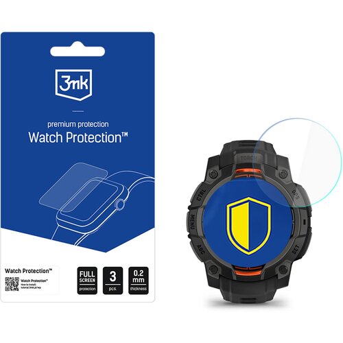 3mk ZAŠČITNO STEKLO ZA URO GARMIN INSTINCT 3 TACTICAL 45 MM, (5000333673) Cene