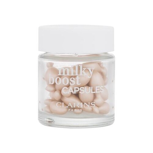 Clarins Milky Boost Capsules osvetljevalni in hranilen puder v kapsulah 30x0,2 ml odtenek 01 Cene