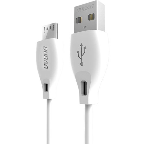 Dudao USB kabel - micro USB 2.4A 2m bel, (21980643) Cene