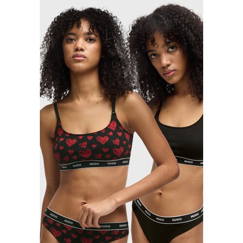 Hugo Boss 2PACK Grudnjak HUGO Twin BW Bralette Cijene