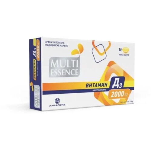 Alkaloid vitamin D3 2000 iu multi essence 30/1 Cene