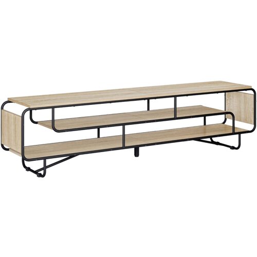  TV stalak 180 x 36 x 45 cm Hrast sonoma Konstruirano drvo Slike