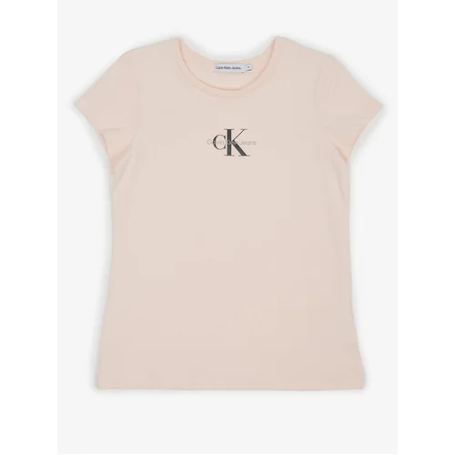 Calvin Klein Light pink girly T-shirt - Girls