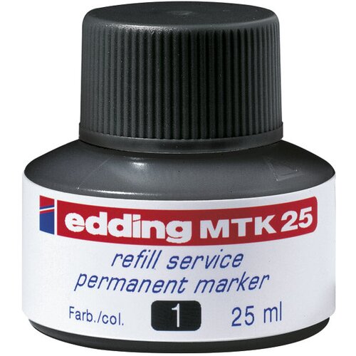  TINTA ZA MARKER PERMANENTNI 25ML EDDING MTK25 CRNA Cene
