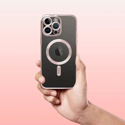  Electro Mag Cover za iPhone 12 PRO ružičasto zlatna Slike