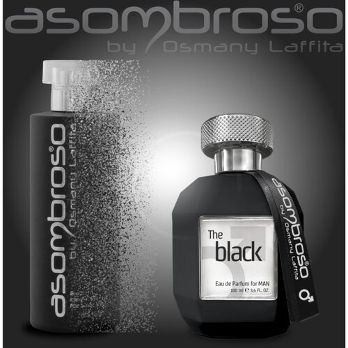 Asombroso by Osmany Laffita The Black for Man parfumska voda za mo&amp;scaron;ke 100 ml Slike