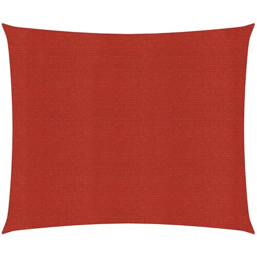 vidaXL Senčno jadro 160 g/m² rdeče 3x3 m HDPE, (20965683) Cene
