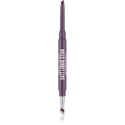 Urban Decay 24/7 Liquid Stick vodoodporni svinčnik za oči z visoko pigmentacijo s čopičem odtenek Fluid Fig 15 g Slike