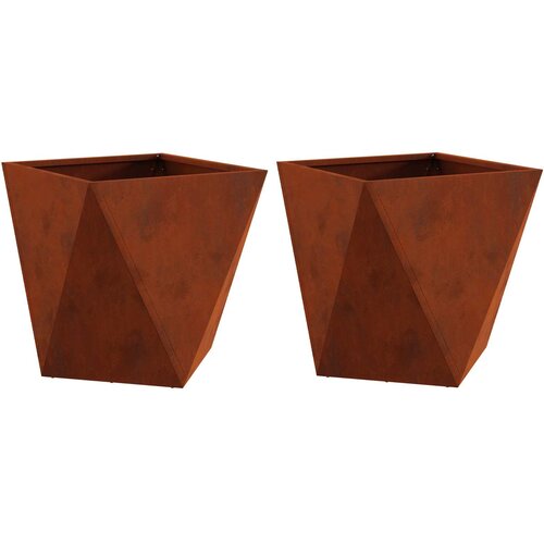  Sadilica 2 pcs Rđa 40 x 40 x 40 cm Slike