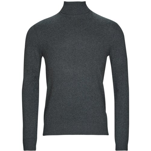 Jack & Jones Puloverji JJEEMIL KNIT ROLL NECK Siva Cene