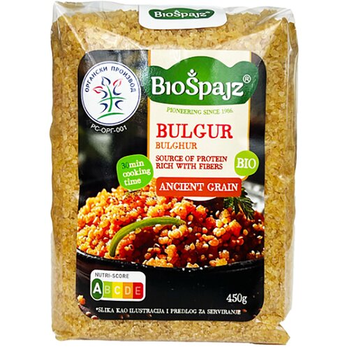 Biospajz Organski bulgur Biošpajz, 450g Cene