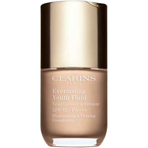 Clarins Everlasting Youth Fluid posvetlitvena podlaga SPF 15 odtenek 102.5 Porcelain 30 ml Cene
