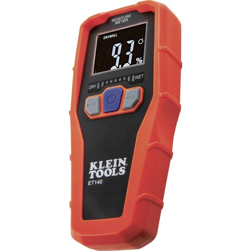Klein Tools ET140 merilnik vlažnosti materialov Merilno območje vlage v zgradbah (območje) 0 do 100 % vol Merilno območje vlage lesa (območje) 0 do 55, (20635350) Cene