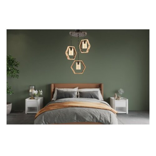 Opviq Luster Hexagon Triple G Glass Slike
