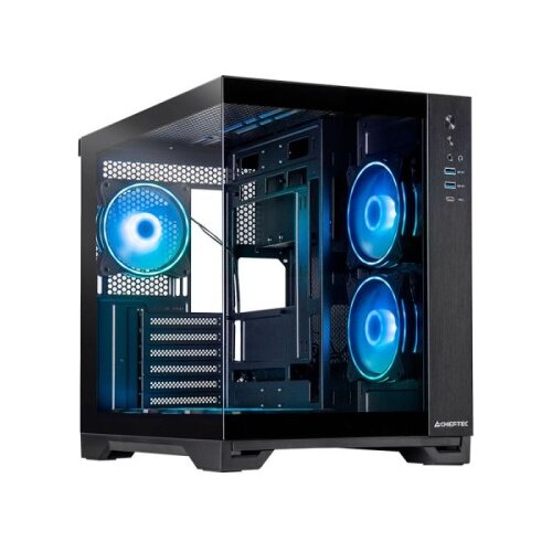Chieftec VISIO USB3.2 Gen2 ATX ohišje, črno Cene