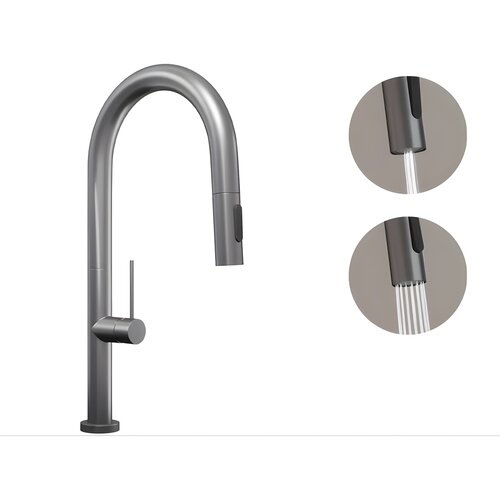 Kando slavina P0902 gun metal Cene