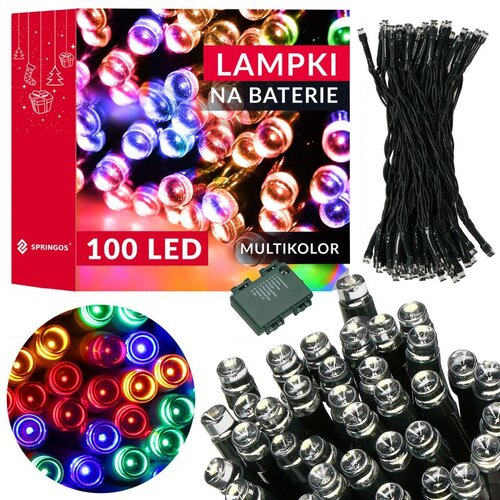  LED lampice na baterije – 100 lampica, višebojna Cene