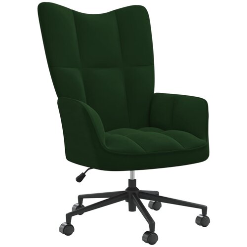 The Living Store Stol za spro&amp;scaron;čanje temno zelen žamet - Stol Za Spro&amp;scaron;čanje, (21420532) Slike