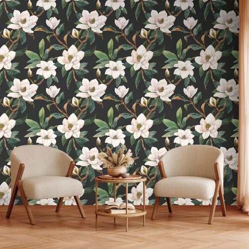  Tapeta - White Magnolias 50x1000 Cene