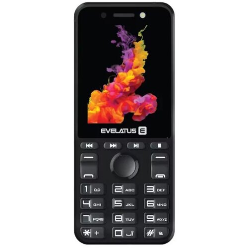 Evelatus Mobilni telefon Tron Slim Button z dvojno sim radijsko svetilko, kamero in dolgo življenjsko dobo baterije, črna, (21207647) Cene