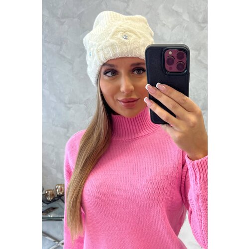 Kesi Women&amp;#039;s beanie Ramona K383 ecru Slike