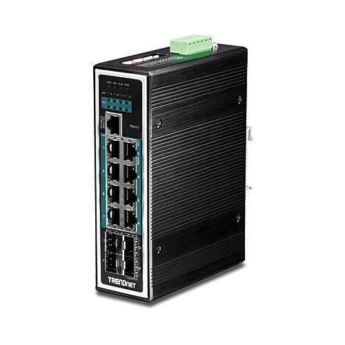  Trendnet TI-PG1284i Managed L2+ Gigabit Ethernet (10 /100 /1000) Power over Ethernet (PoE) Black Cijene