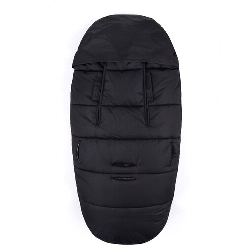 Petite&amp;amp;Mars Footmuff Comfy 4 u 1 zimska vreća za kolica, Forever Black Slike