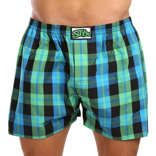 STYX Men's shorts classic rubber oversize multicolor