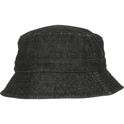 Flexfit Denim Bucket Hat Black/Grey Cene