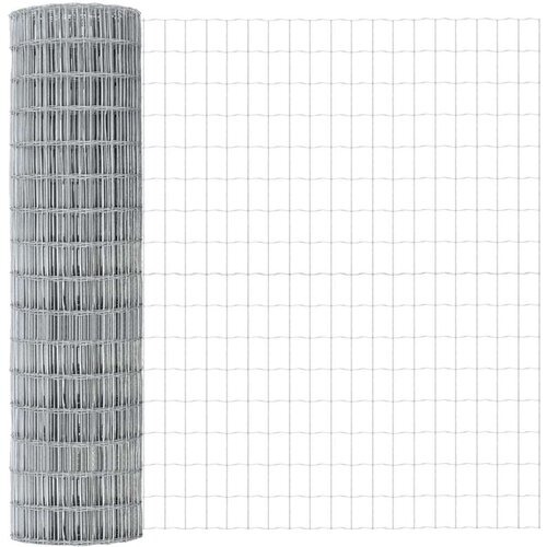  Set ograda za vrt 2 komada Pocinčani čelik 10 x 1 2 m Izdržljivo Slike