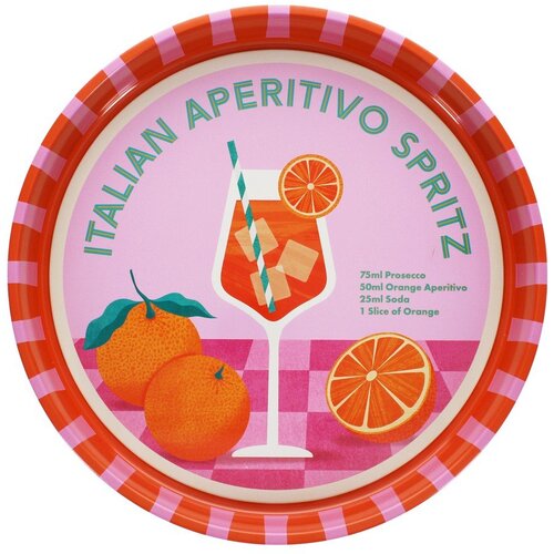 Rex London Metalni pladanj &oslash; 33 cm Aperitivo Spritz &ndash; Cijene