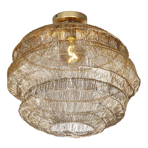 QAZQA Orientalska stropna svetilka zlata 45 cm - Vadi