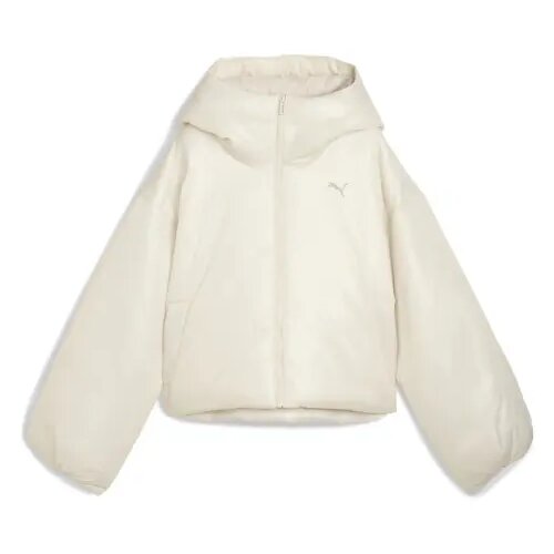 Puma Ženska jakna Wardrobe Ess Shiny, Bela Cene