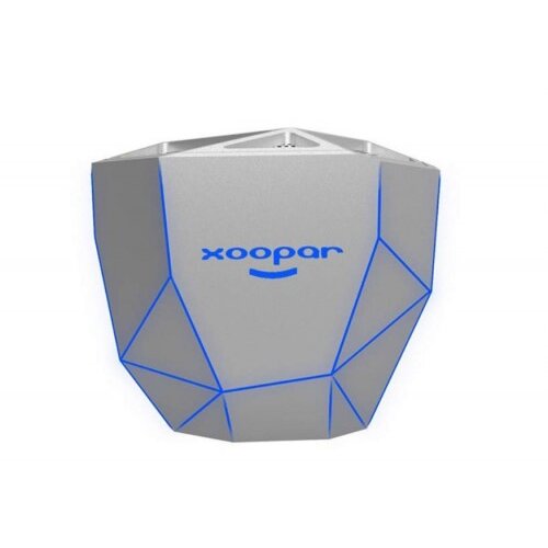 XOOPAR Bluetooth zvučnik Geo silver with blue Led Slike